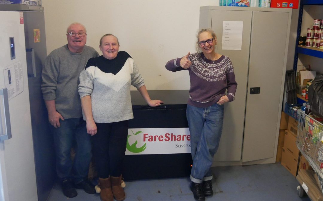 New fridges & freezers donated by King Charles III for our Community Food Members