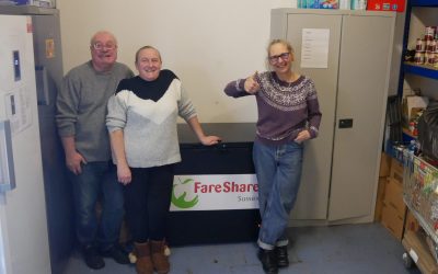 New fridges & freezers donated by King Charles III for our Community Food Members